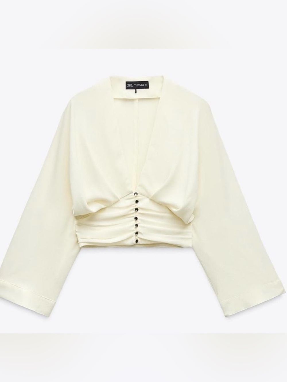 Zara Cropped Sash Top